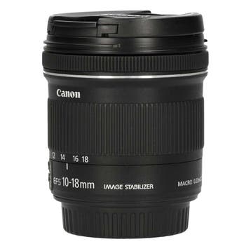 Canon EF-S 10-18mm f/4.5-5.6 IS STM met garantie, Ophalen of Verzenden