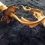 Kaars wandlamp - Verguld brons, Antiek en Kunst
