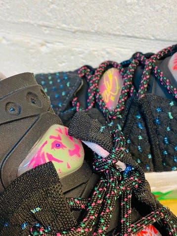 Nike - X LeBron James Gang Multicolore P41 - Sneakers -, Vêtements | Hommes