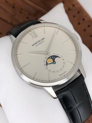 Montblanc - Heritage Spirit Moonphase - 110699 - Homme -, Handtassen en Accessoires, Nieuw