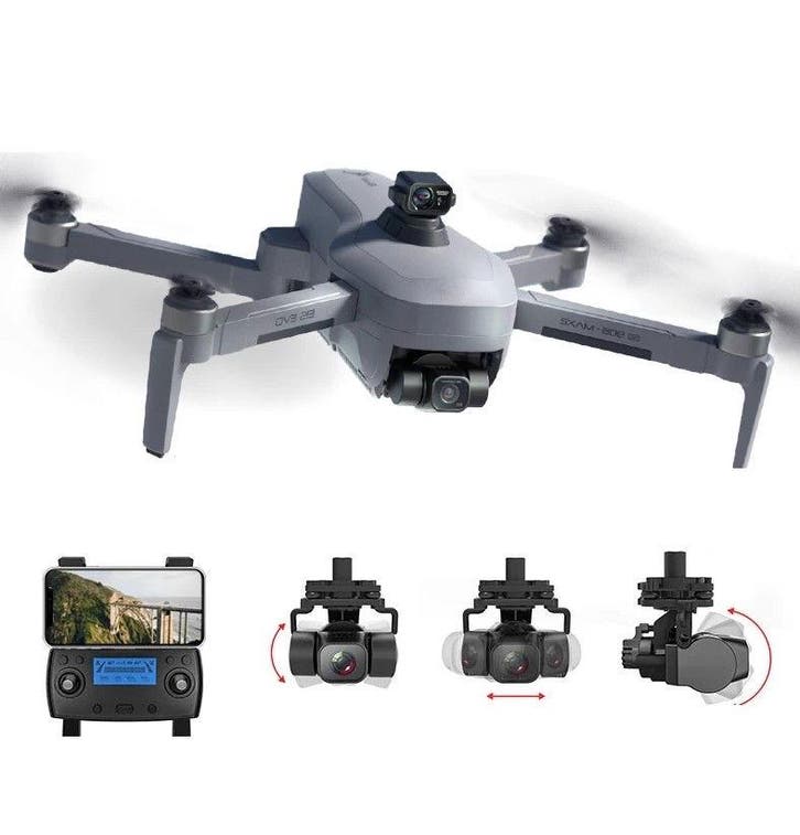 LUXWALLET EvoFly ² Dodge - 45Km/h - 4K GPS Drone - 4KM -, Audio, Tv en Foto, Drones, Nieuw, Verzenden
