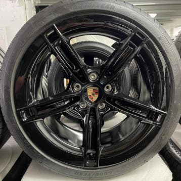Porsche Taycan II (2026) ORIGINELE 21 Mission E  met banden, Ophalen, Banden en Velgen, Nieuw, 21 inch