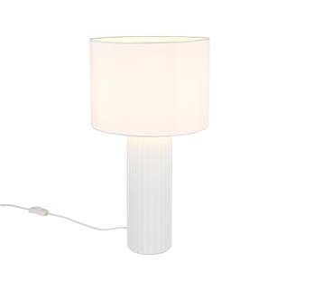 Trio BLAIR tafellamp | E27 Fitting | wit mat | Ø 28 cm | IP2, Verzenden, Nieuw