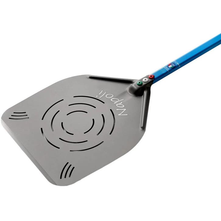 Pizzaschep | Oppervlak 370x370mm | Aluminium (Geperforeerd), Zakelijke goederen, Horeca | Keukenapparatuur, Nieuw in verpakking
