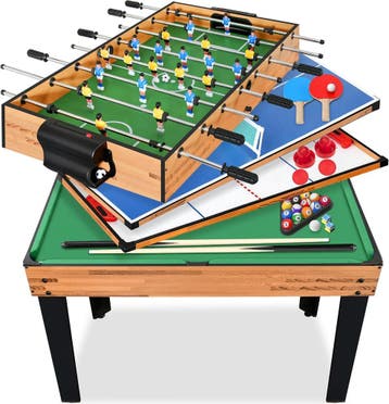 4-in-1 Speeltafel 122cm | Retour deal | 35% korting, Kinderen en Baby's, Verzenden, Zo goed als nieuw