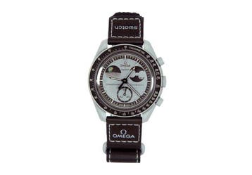 Swatch - Omega x Swatch MoonSwatch Mission to Earthphase, Handtassen en Accessoires, Nieuw
