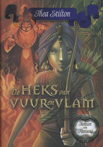 De heks van vuur en vlam / Heksen van Fantasia / 2, Boeken, Verzenden, Zo goed als nieuw, Thea Stilton