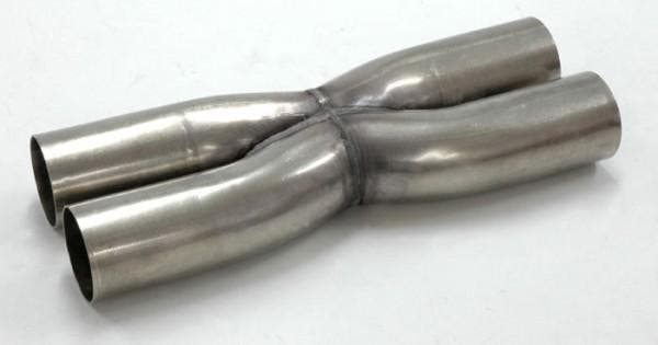 X buis A= 76 mm Universeel RVS T-X-Y buizen, Auto-onderdelen, Uitlaatsystemen, Nieuw, Verzenden