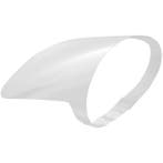 Gelaatsschermen | Kunststof  | 10 Stuks | 280x250(h)mm, Verzenden, Nieuw in verpakking