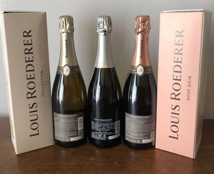 Louis Roederer: Collection 242, Philippe Starck 2009, Rose, Verzamelen, Wijnen