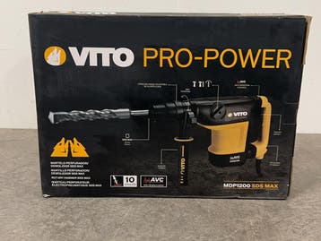 Veiling - Vito hamerboor 1200W SDS-Max Pro-Power, Nieuw