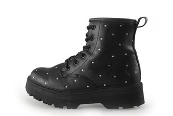 Skechers Veterboots Meisjes in maat 31 Zwart, Verzenden, Jongen of Meisje, Schoenen, Skechers