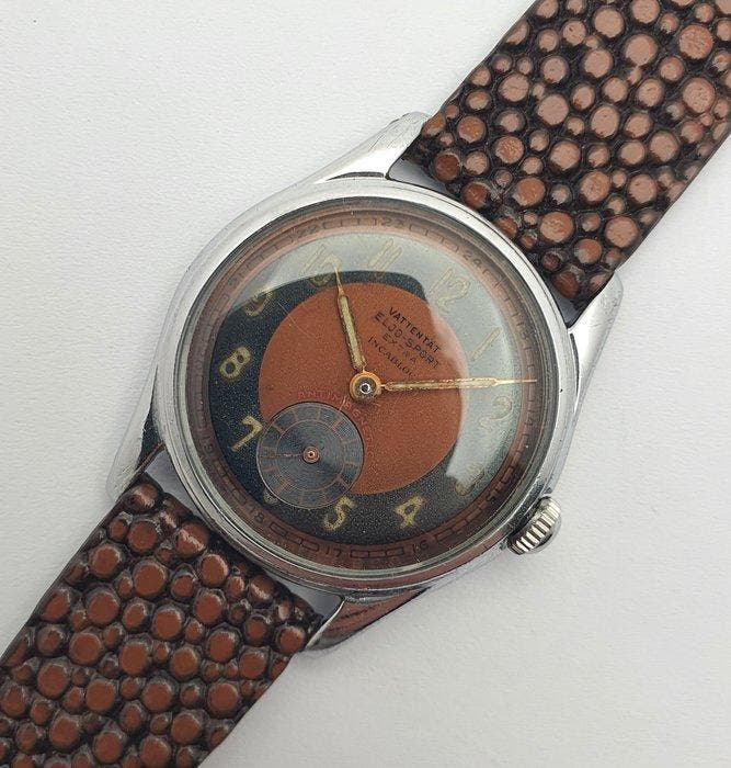 Vattentat - Two tone dial - Military design - Zonder, Handtassen en Accessoires, Horloges | Heren
