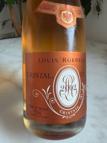2002 Louis Roederer, Cristal - Champagne Rosé - 1 Fles (0,75