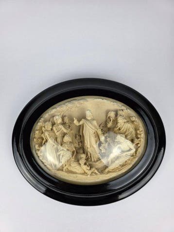 Mattei - sculptuur, Importante bassorilievo – Cristo predica