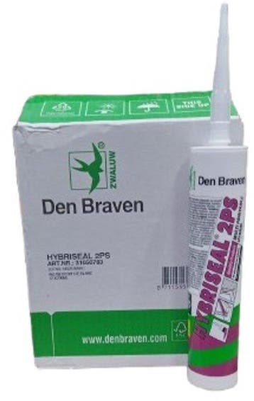 Zwaluw Hybriseal 2PS wit koker 290ml, Verzenden