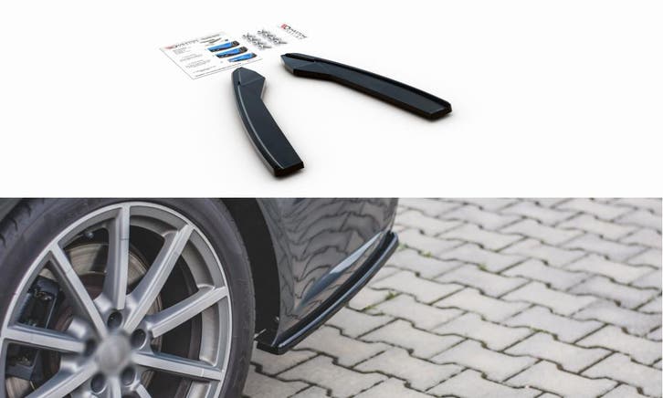 Rear splitter voor Audi A6 C7.5 Facelift S line Avant / S6 F, Auto diversen, Tuning en Styling, Ophalen of Verzenden