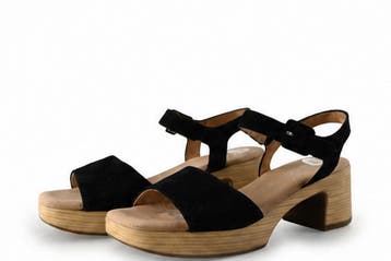 Gabor Sandalen in maat 40 Zwart, Verzenden, Zwart, Gabor, Sandalen of Muiltjes