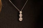 Halsketting - 14 karaat Witgoud - 2.80ct. tw. Diamant, Nieuw