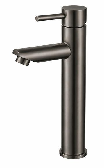SALE - Narva hoog - Gun metal - Wastafelkraan -, Ophalen of Verzenden, Nieuw