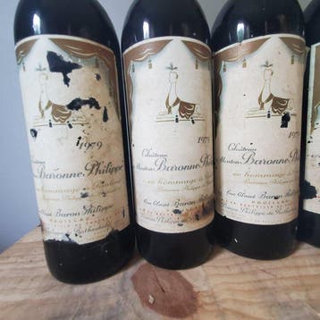 1979 Chateau Mouton Baronne Philippe - Pauillac 5ème Grand