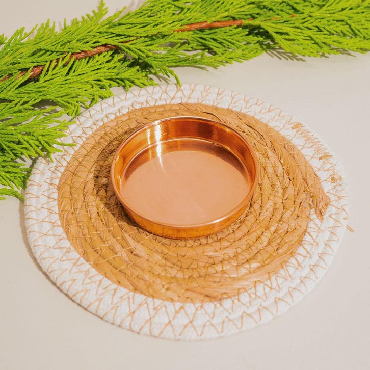 Puur Koperen Dekseltje voor rechte Bekers, Sport en Fitness, Gezondheidsproducten en Wellness, Ophalen of Verzenden