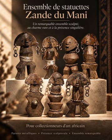 beeldje - Azande - DR Congo
