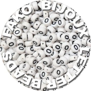 Fako Bijoux - Letterkralen O - Letter Beads - Alfabet Kralen, Verzenden, Nieuw