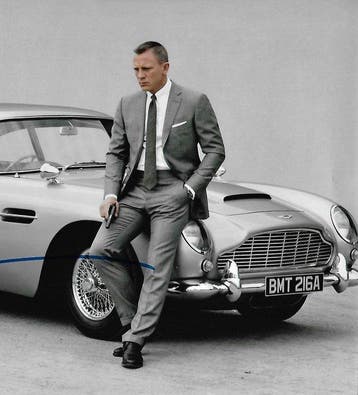 Daniel Craig - Autographed Photo Skyfall James Bond 007
