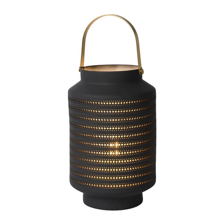 Lucide JAMILA Tafellamp Ø 15,5 cm 1xE14 Grijs — Zeer goed, Jardin & Terrasse, Éclairage extérieur, Envoi