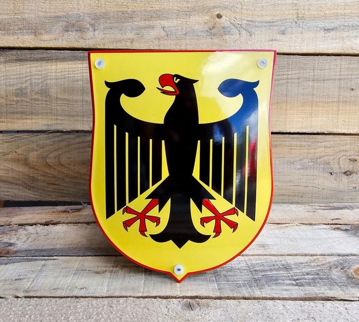 Wapenschild Duitsland, Verzamelen, Merken en Reclamevoorwerpen, Verzenden