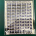 Saargebied 1920 - 20 Pf Germania met dubbele opdruk in, Postzegels en Munten, Gestempeld