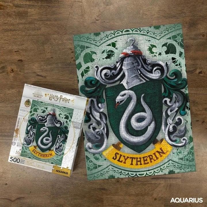 Harry Potter Puzzel Slytherin (500 stukken), Verzamelen, Harry Potter, Nieuw, Ophalen of Verzenden