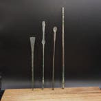 Oud-Romeins Brons Medisch instrument - Set van 4