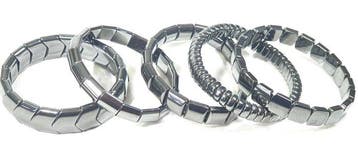 5 hematiet armbanden - Geeststeen: stabiliseert de mentale