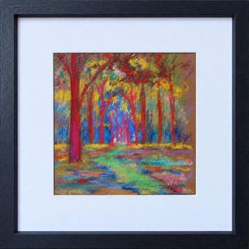 French School (XX) - Paysage onirique aux accents