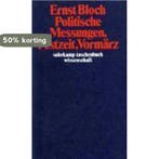 Politische Messungen, Pestzeit, Vormärz 9783518281604 Bloch, Boeken, Verzenden, Gelezen, Bloch