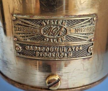 SYSTEM AGA DALÉN / IBBF-100 No. 1292 Navigation lamp,