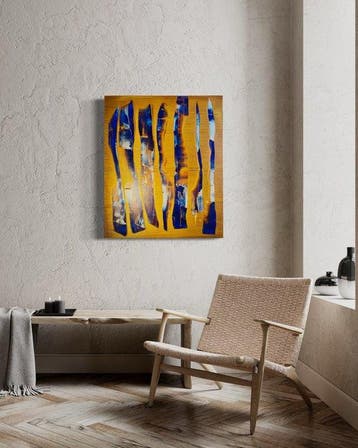 Ronan Martin - LOr des Ténèbres, Antiquités & Art, Art | Peinture | Moderne