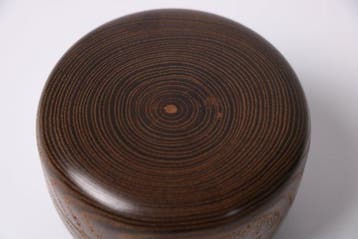 Theekistje / doosje (2) - Hout - Bamboo Maki-e Natsume, Antiek en Kunst