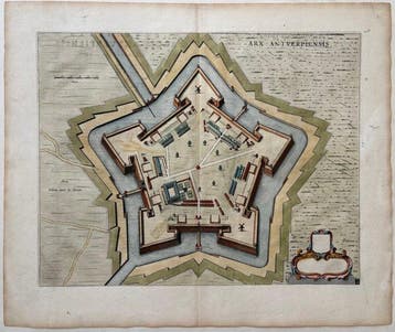 België - Antwerpen; J. Blaeu - Arx Antverpiensis - 1621-1650, Boeken, Nieuw