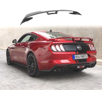 SPOILER FORD MUSTANG 15-23 LOOK GT NOIR MAT, Verzenden, Neuf