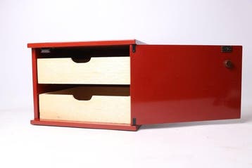 Kabinet - Hout - Japan - Negoro-nuri patina (Zonder