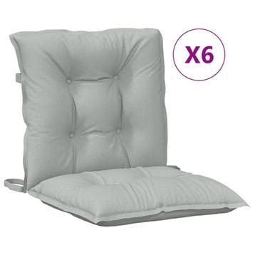 Stoelkussens 6 st. | Retour deal -34% | Nu kopen!, Verzenden