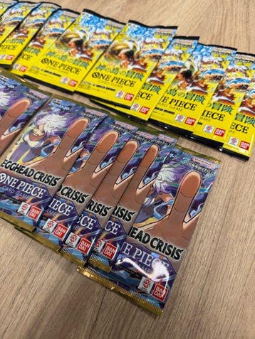 One Piece - 20 Booster pack - OP15 + EB04 – One Piece Card, Nieuw