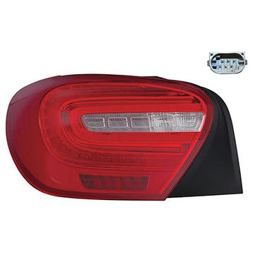 Mercedes A W176 2012-2014 Achterlicht Links LED, Verzenden