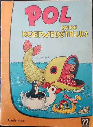 Pol 22 - En de roeiwedstrijd 9789030340041 Hansen, Verzenden, Gelezen, Hansen