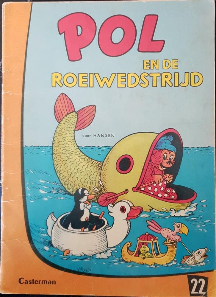 Pol 22 - En de roeiwedstrijd 9789030340041 Hansen, Boeken, Stripverhalen, Gelezen, Verzenden