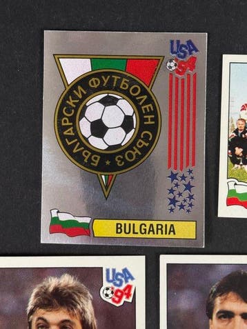 1994 Panini USA 94 World Cup, Bulgaria: complete team