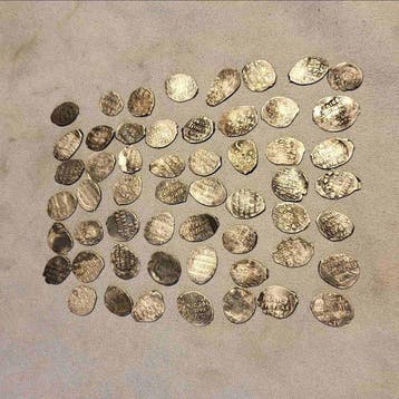 Rusland. Boris Godunov (1598–1605). Set of 55 Kopeck coins;
